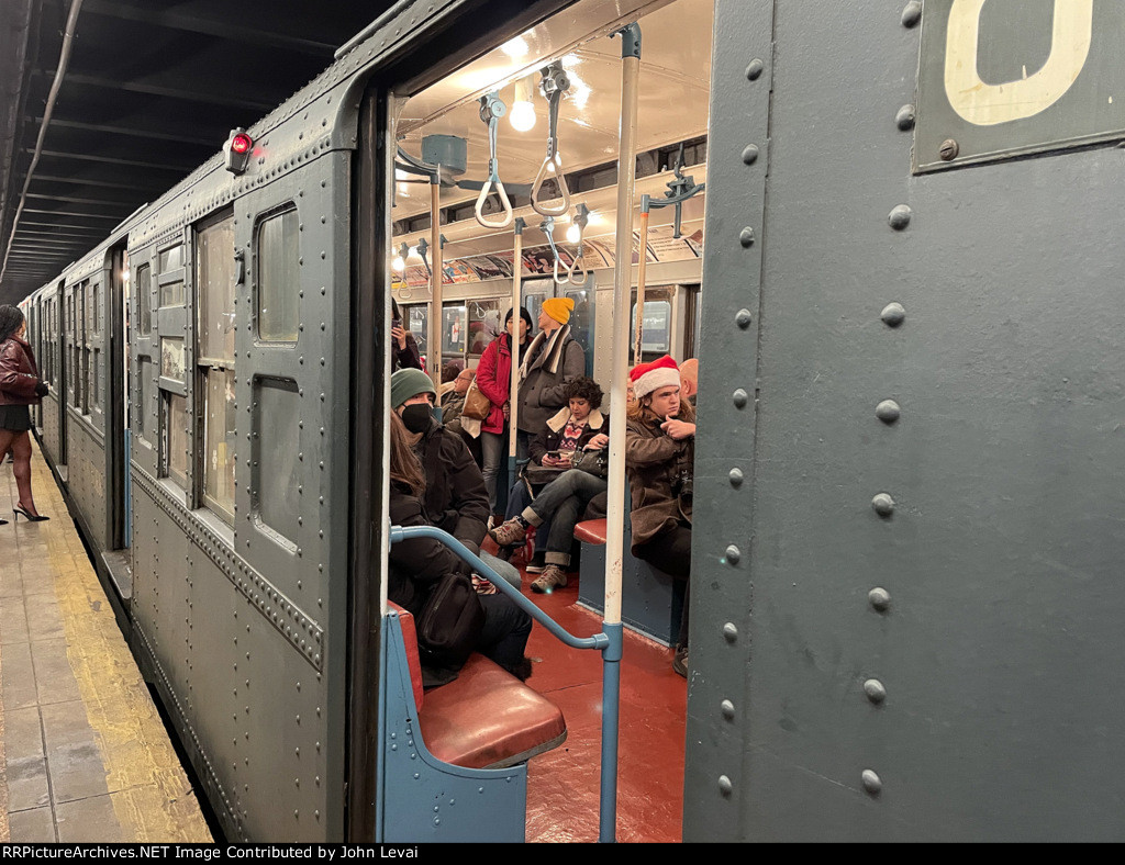 NYCTA Holiday Train at 2nd Ave Station